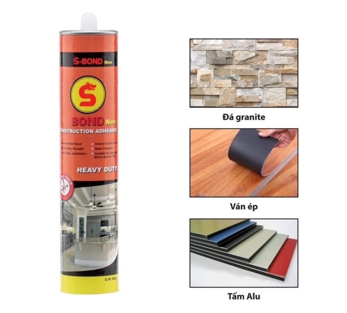 Keo Dán Gỗ Dán Alu S-Bond Xbond Apollo Bond | Phân Phối Keo Xbond
