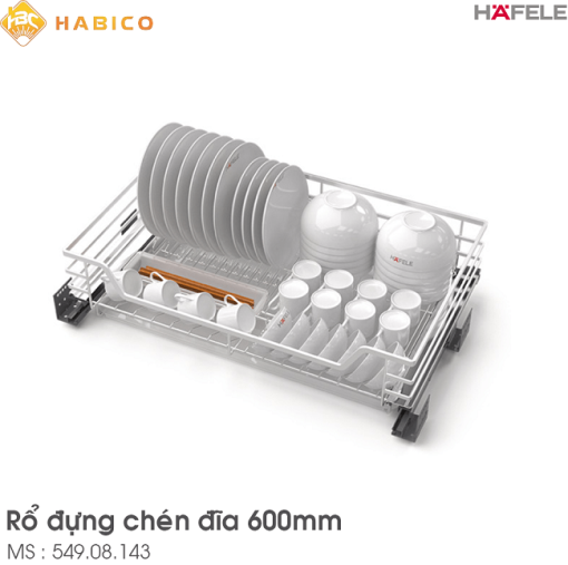 Kệ Để Chén Đĩa Hafele 549.08.003 Inox 304