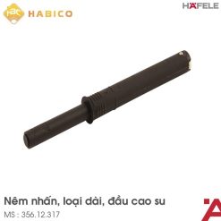 Nêm Nhấn Mở Tipon Dài Đầu Cao Su Hafele 356.12.317