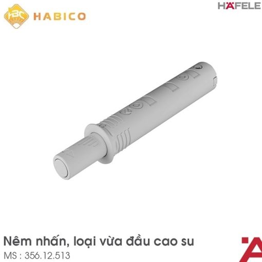 Nêm Nhấn Mở Tipon Đầu Cao Su Hafele 356.12.513