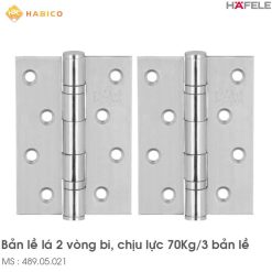 Bản Lề Lá 2 Vòng Bi 70Kg Hafele 489.05.021