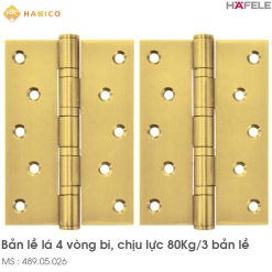 Bản Lề Lá 4 Vòng Bi Hafele 489.05.026