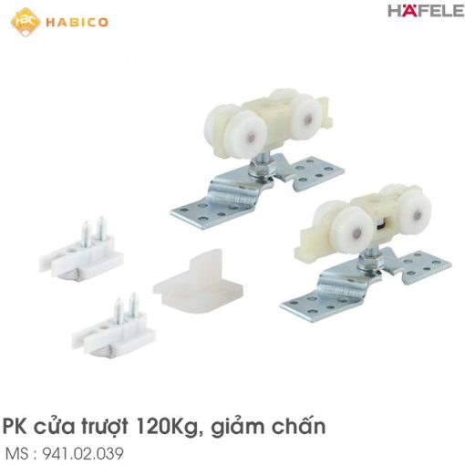 Bộ Phụ Kiện Cửa Trượt Slido Classic 120P Hafele 941.02.039