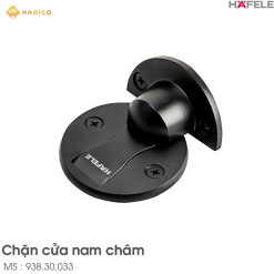 Chặn Cửa Nam Châm Màu Đen Hafele 938.30.033