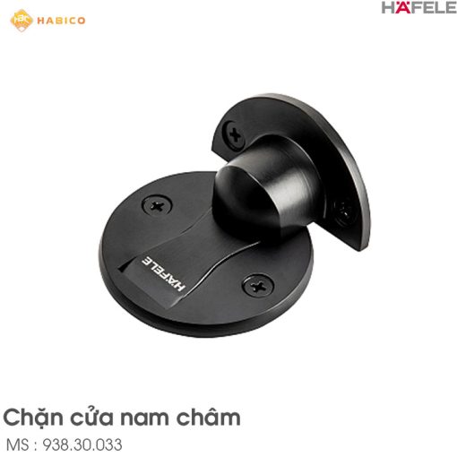 Chặn Cửa Nam Châm Màu Đen Hafele 938.30.033