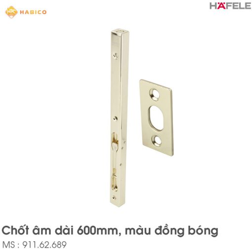 Chốt Âm 600mm Hafele 911.62.689