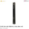 Chốt Cửa Âm Màu Đen C-C 200mm Hafele 911.81.341