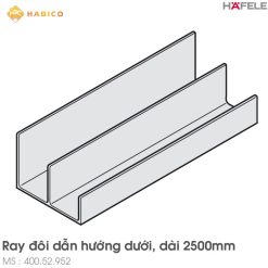 Dẫn Hướng Dưới 2500mm Hafele 400.52.952