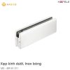 Kẹp Kính Dưới Inox Bóng Hafele 489.81.011