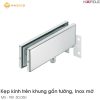 Kẹp Kính Trên Khung Gắn Tường Inox Mờ Hafele 981.50.050