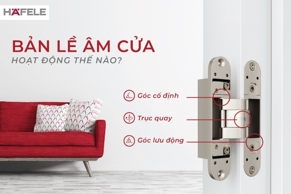 Lắp đặt bản lề âm cửa gỗ Hafele