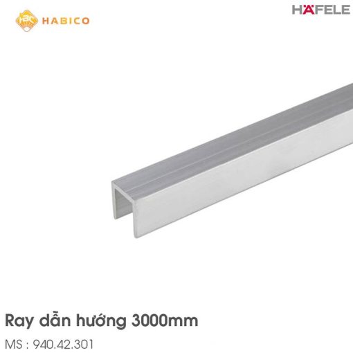 Ray Dẫn Hướng Dạng Chữ U 3000mm Hafele 940.42.301