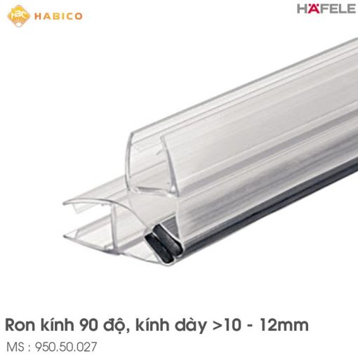 Ron Cửa Kính 10 - 12mm Nam Châm 90º Hafele 950.50.027