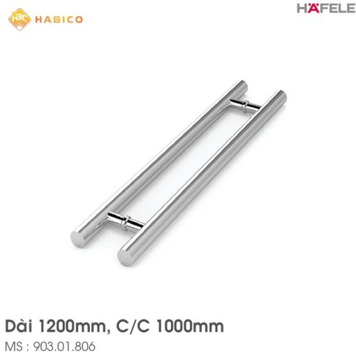 Tay Nắm Kéo Chữ H 1200mm Hafele 903.01.806