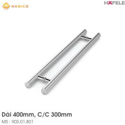 Tay Nắm Kéo Chữ H 400mm Hafele 903.01.801