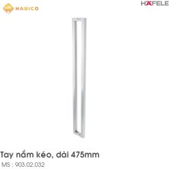 Tay Nắm Kéo Dạng Vuông CC 450 Hafele 903.02.032