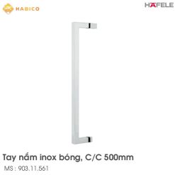 Tay Nắm Kéo Phòng Tắm Kính CC 500mm Hafele 903.11.561