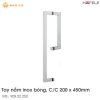 Tay Nắm Phòng Tắm Kính CC 200 x 450mm Hafele 903.02.250