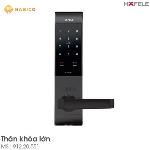 Khóa Điện Tử EL7500-TC Hafele 912.20.551