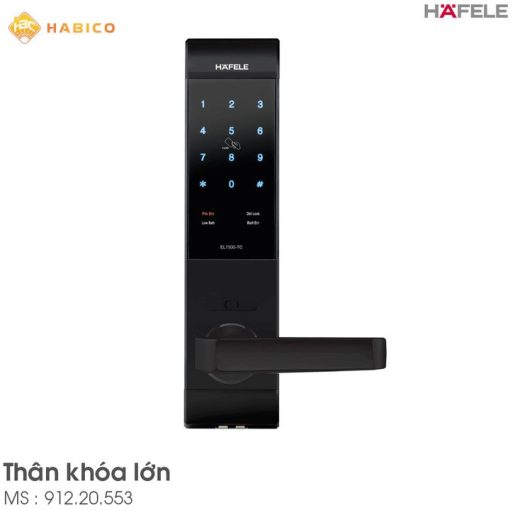 Khóa Điện Tử EL7500-TC Hafele 912.20.553