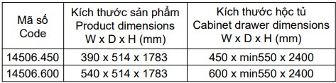 kích thước kệ nhiều tầng Vickini