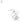 Bản lề 2D 4 cánh Xingfa Sơn trắng