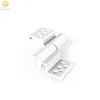 Bản lề 2D hệ 55 Sơn trắng