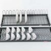 Giá bát đĩa tủ trên inox oval 304 fc36s