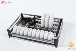 Giá bát đĩa xoong nồi inox hộp fc25 26