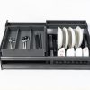 Giá bát đĩa xoong nồi màu xám phủ nano 5 lớp fca03