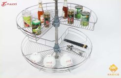 Mâm xoay tủ bếp 270 độ Fc56