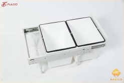Thùng rác đôi gắn cánh Fc47
