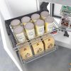Tủ kho 2 tầng inox 304 nan vuông Fc0504c