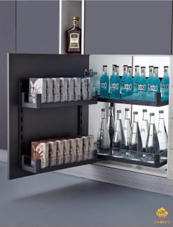 Tủ kho 2 tầng kính cường lực Fc0504a