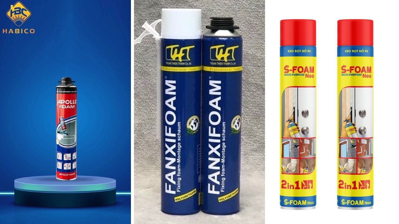 Các Thương Hiệu Keo Bọt Nở Phổ Biến Hiện Nay Các Thương Hiệu Keo Bọt Nở Phổ Biến Hiện Nay