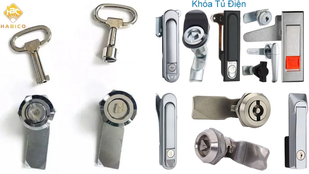 Các loại khóa tủ điện phổ biến Các loại khóa tủ điện phổ biến