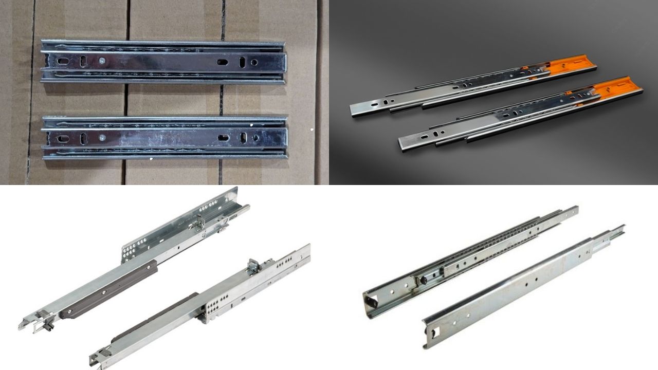 Các loại ray trượt ngăn kéo phổ biến Các loại ray trượt ngăn kéo phổ biến