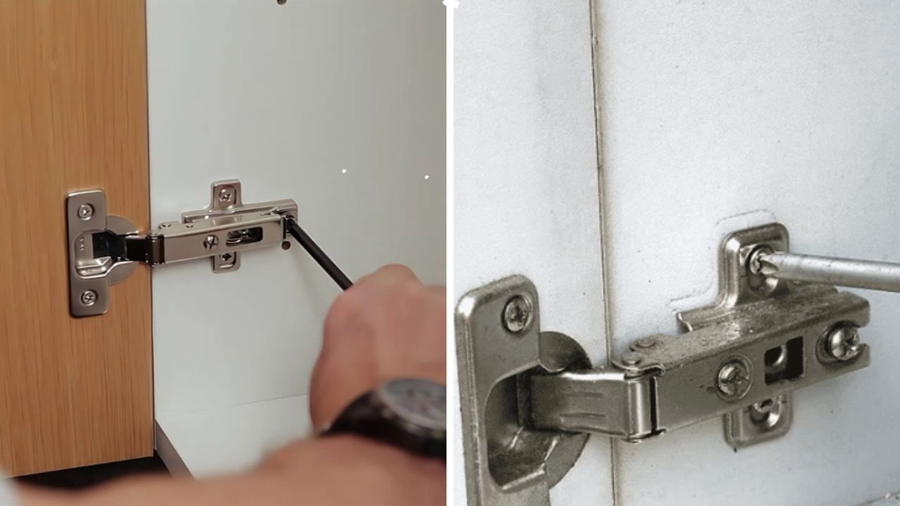 Cố Định Bản Lề Vào Cánh Tủ Cố Định Bản Lề Vào Cánh Tủ