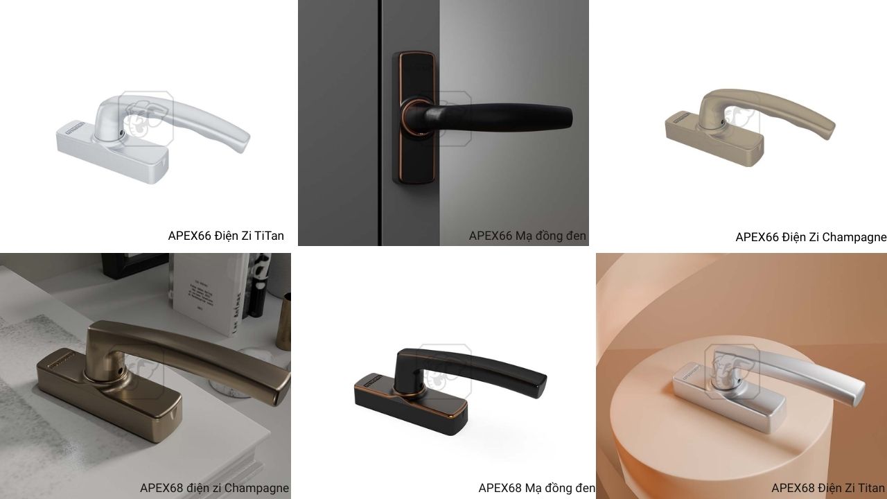 Dòng tay nắm đa điểm cửa sổ APEX Dòng tay nắm đa điểm cửa sổ APEX