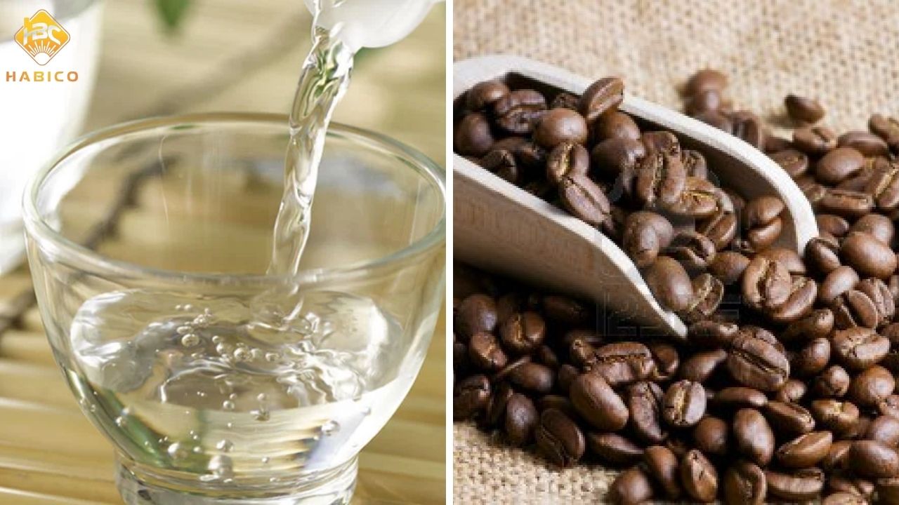 Dùng giấm trắng hoặc cà phê xay để khử mùi keo Dùng giấm trắng hoặc cà phê xay để khử mùi keo