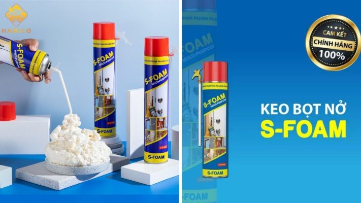 Giới thiệu về keo bọt nở S Foam