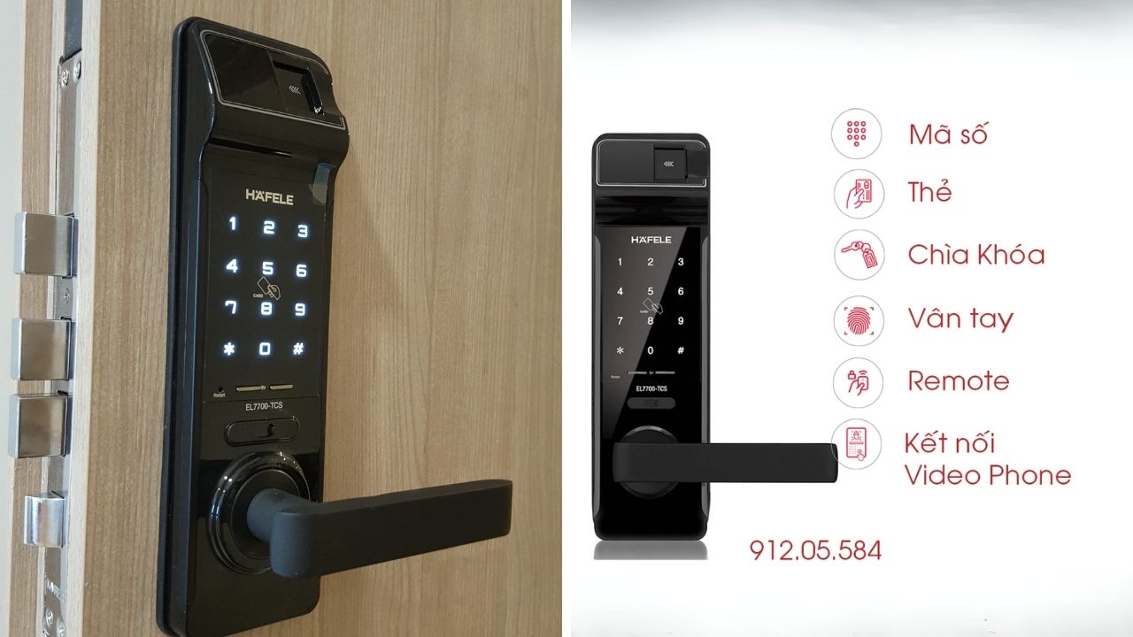 Khóa Hafele EL7700 Khóa Hafele EL7700
