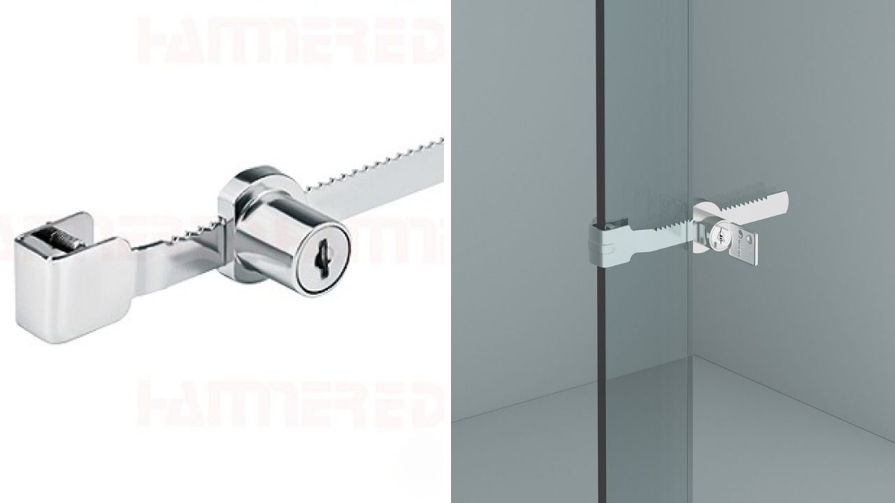 Khóa Tủ Kính Răng Cưa Khóa Tủ Kính Răng Cưa