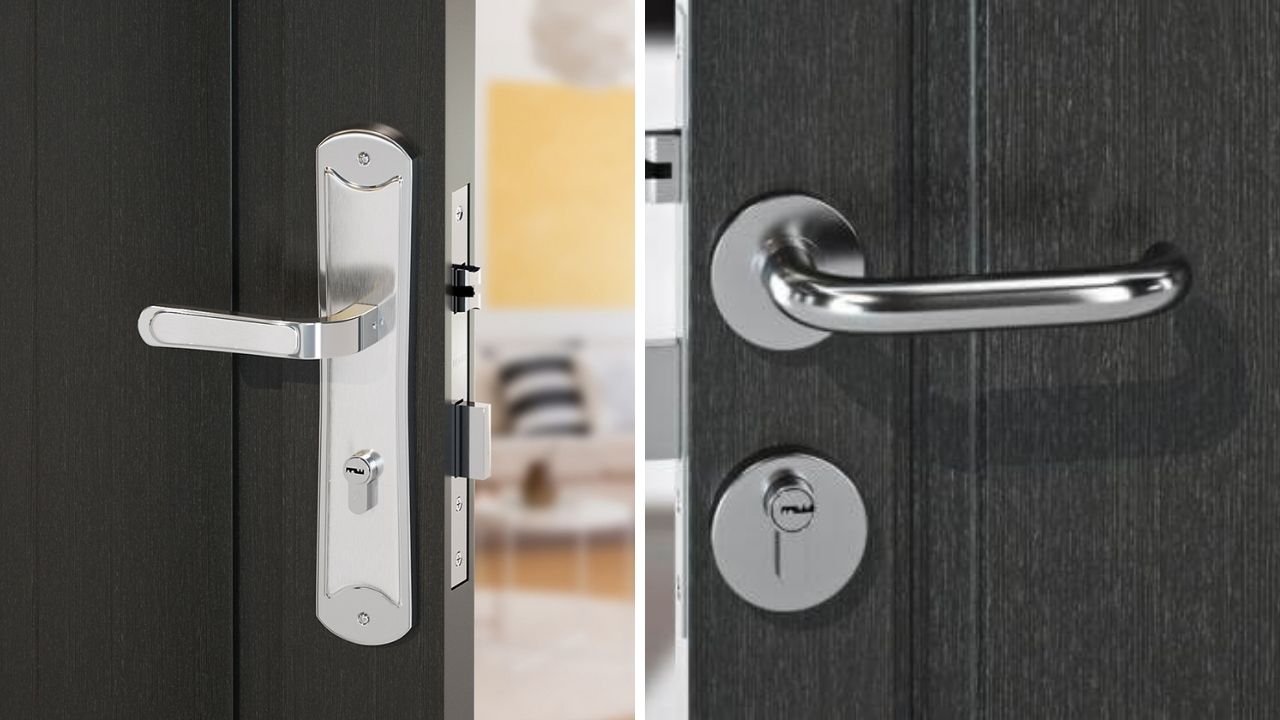 Khóa cửa tay gạt Vickini inox 304