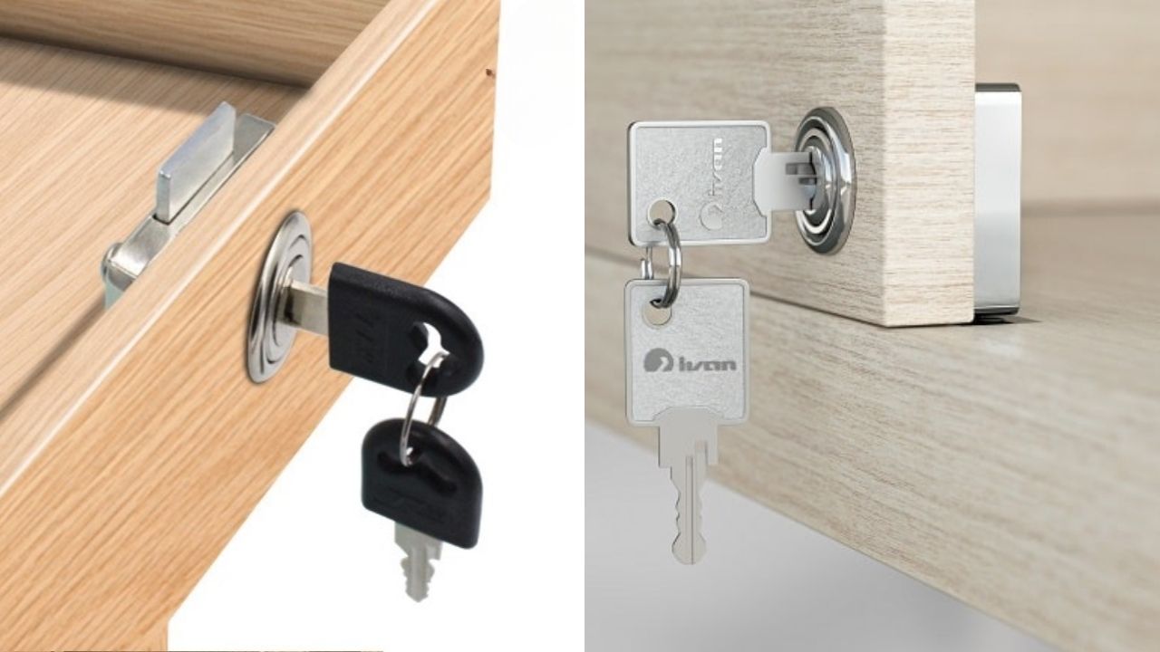 Khóa cửa tủ gỗ Khóa cửa tủ gỗ