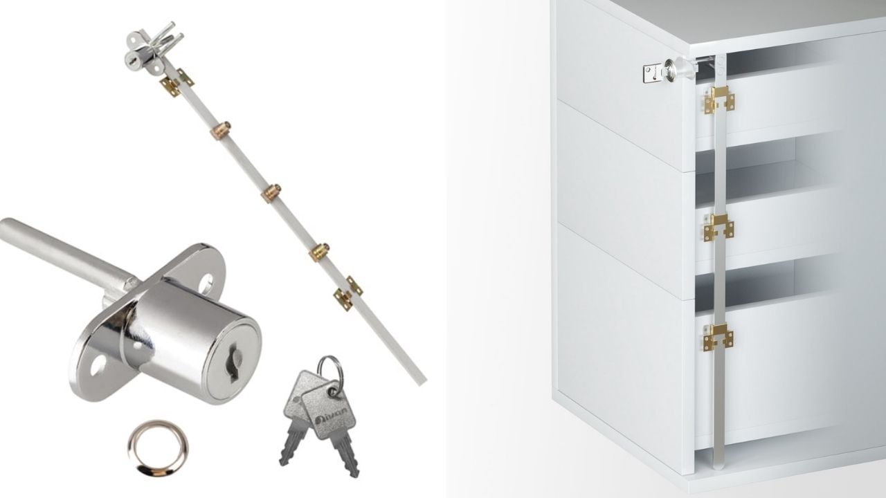 Khóa tủ 3 tầng Khóa tủ 3 tầng