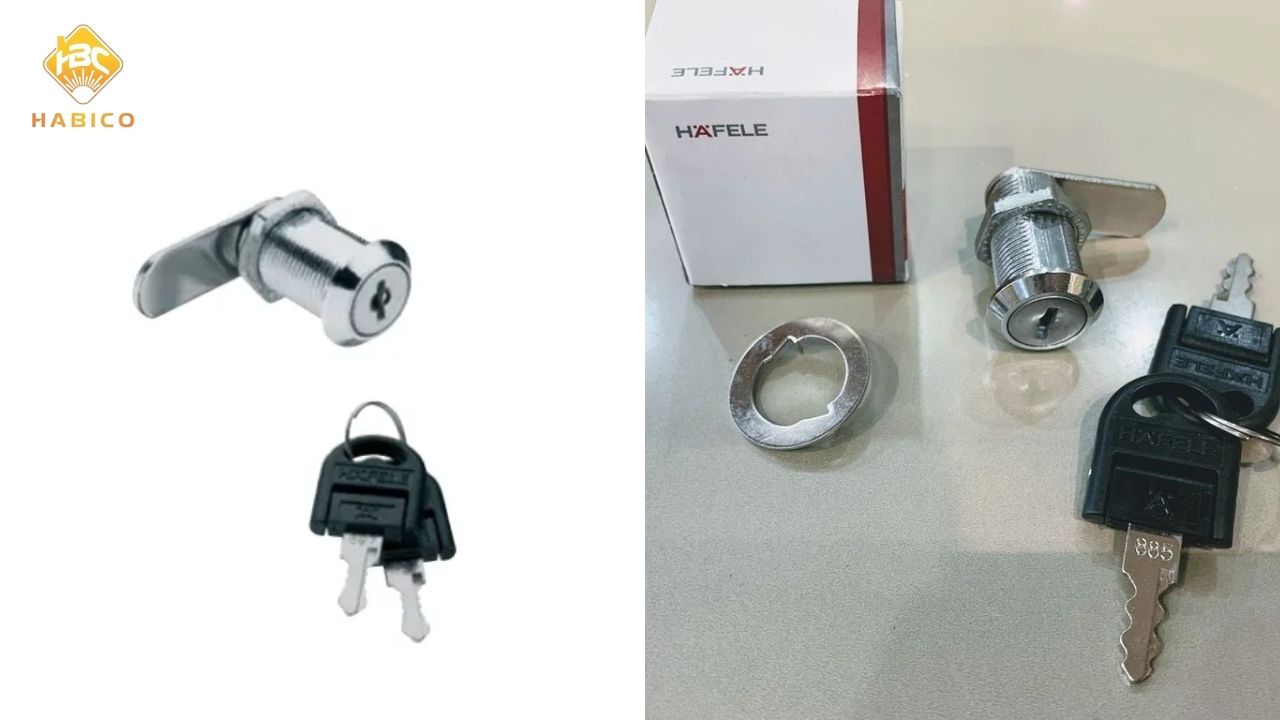 Khóa tủ cốp Hafele Khóa tủ cốp Hafele