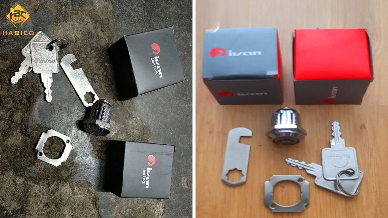 Khóa tủ cốp Ivan Khóa tủ cốp Ivan