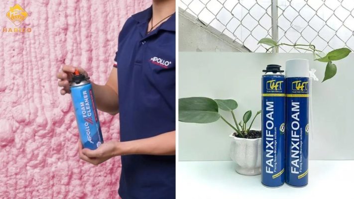 Lắc kỹ keo bọt nở trước khi sử dụng