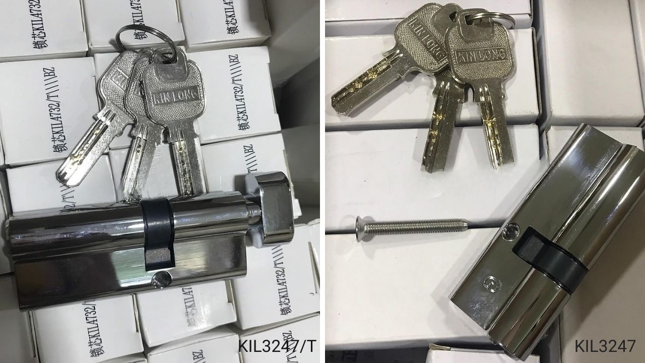 Lõi khóa cửa nhôm KinLong Lõi khóa cửa nhôm KinLong